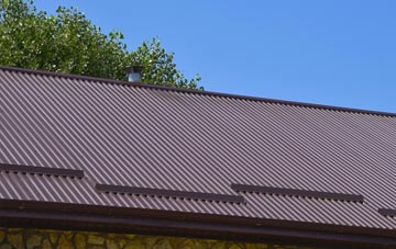 typical Trinity Fields corrugated roof uses